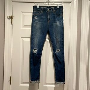 AG Jeans Farrah Ankle Skinny Jeans size 27